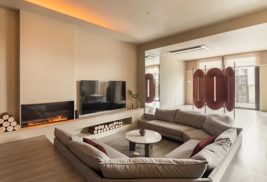 现代北欧风格室内家装案例效果图-客厅 现代北欧风格室内家装案例效果图-客厅