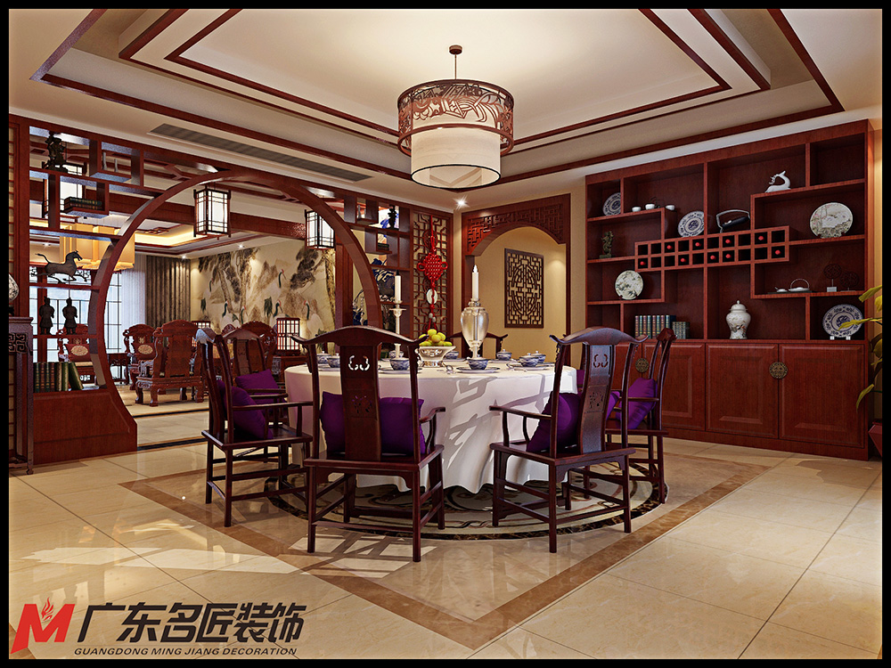 装修公司新古典风格室内装修效果图-餐厅 装修公司新古典风格室内装修效果图-餐厅