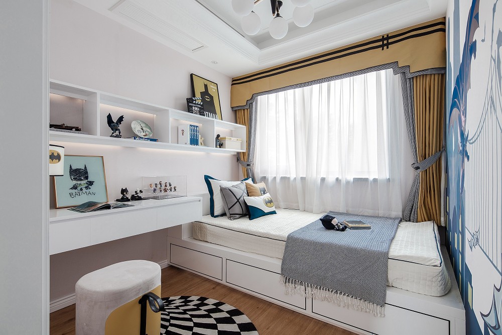 法式复古风格室内家装案例效果图-儿童房 法式复古风格室内家装案例效果图-儿童房
