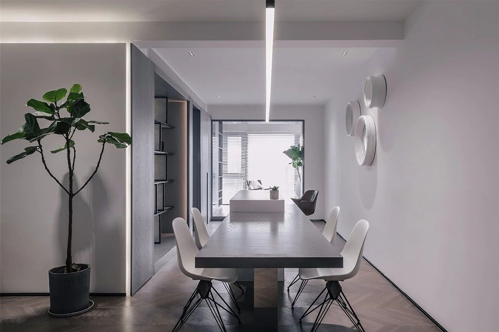 南宁天誉城三居130平米现代前卫风格室内装修案例-餐厅 南宁天誉城三居130平米现代前卫风格室内装修案例-餐厅