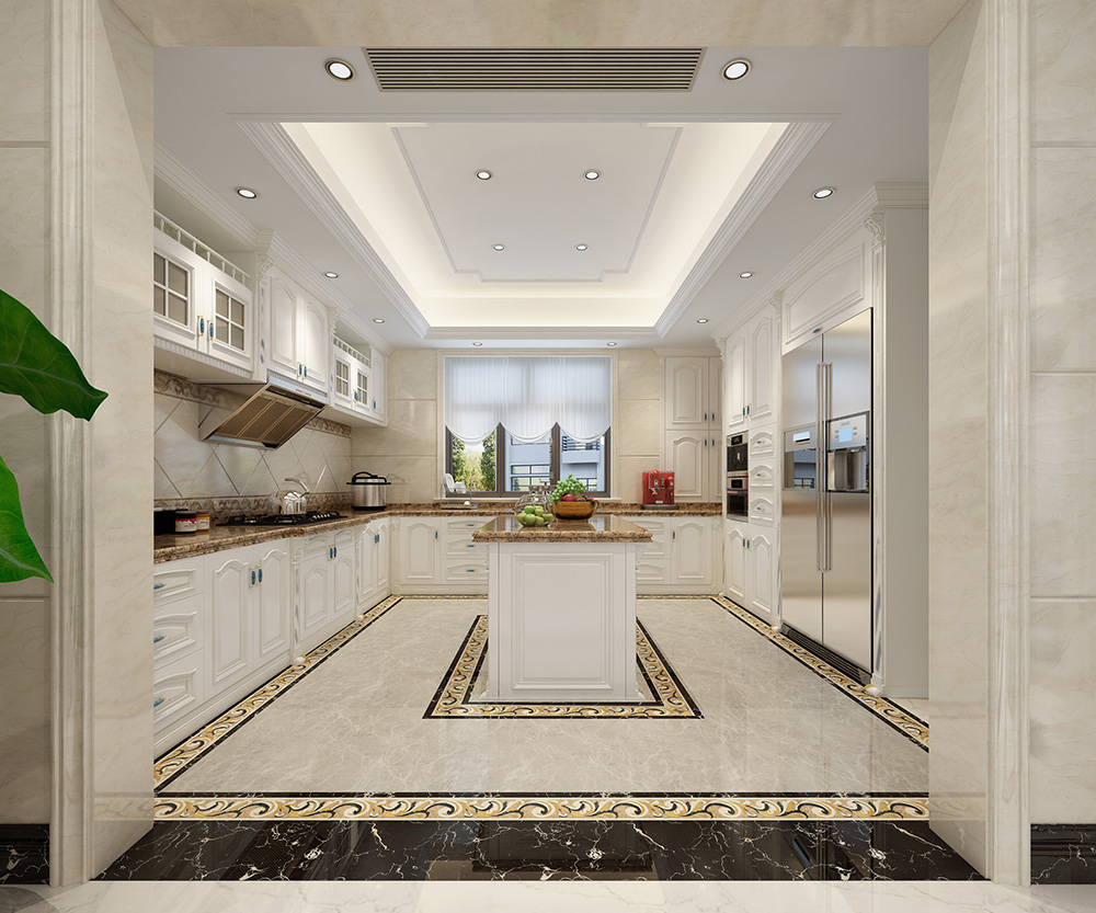 装修公司欧式奢华风格室内装修效果图-厨房 装修公司欧式奢华风格室内装修效果图-厨房